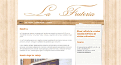 Desktop Screenshot of la-fruteria.com